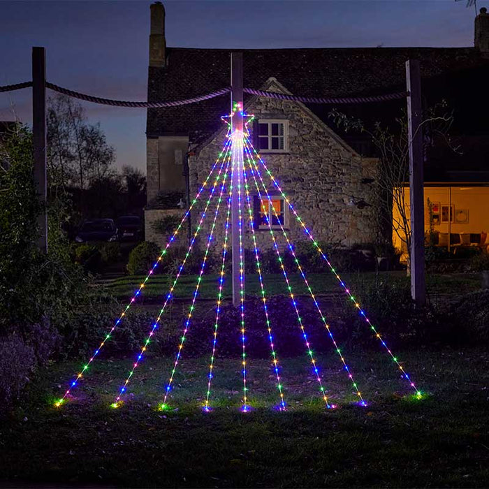 Smart Garden 3m Shooting Star Lv - Multi Coloured