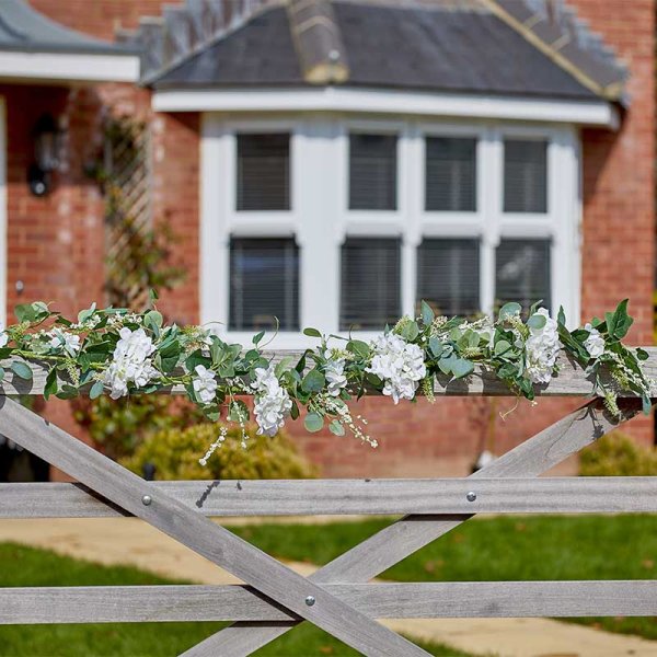 Faux Décor Heavenly Hydrangea Garland 180cm