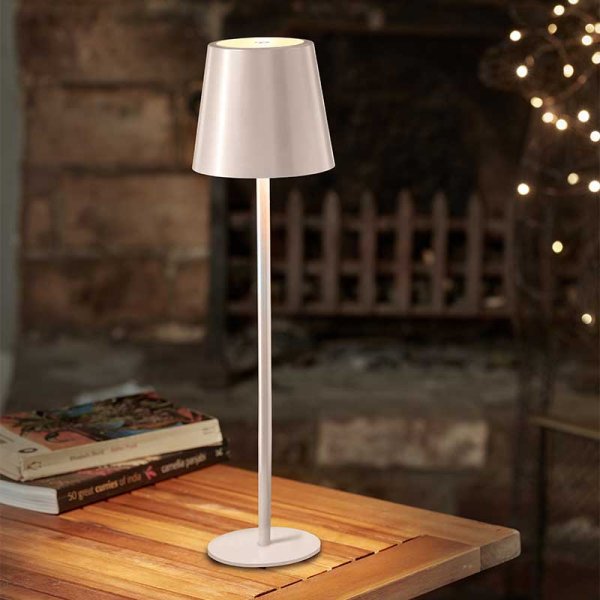 Outside In Turin Lantern - Ivory