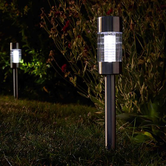 Smart Solar Flare - Stainless Steel - 5 PC Carry Pack Display