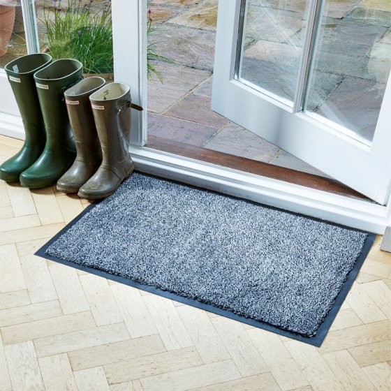 Outside In Anthracite Framed Ulti-Mat 60 x 80cm