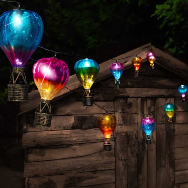 Smart Solar SkyRunner String Lights - Set of 10