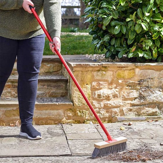 Smart Garden 30cm Soft Bristle Broom, FSC1
