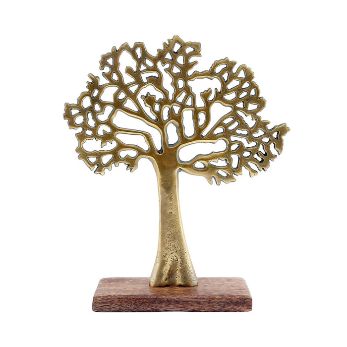 Sifcon 30x33cm Antique Gold Tree