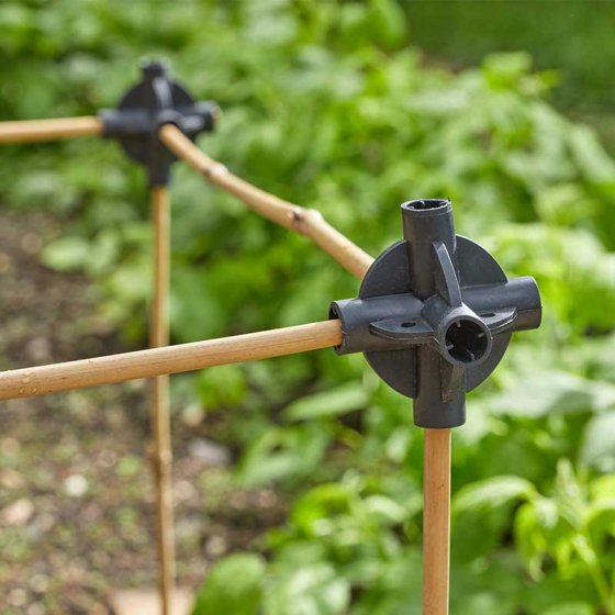 Smart Garden Multijoint Cane Connectors 6-Pk