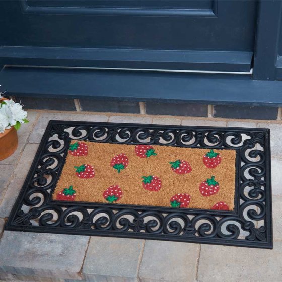 Outside In Strawbs! Mat 23x53cm