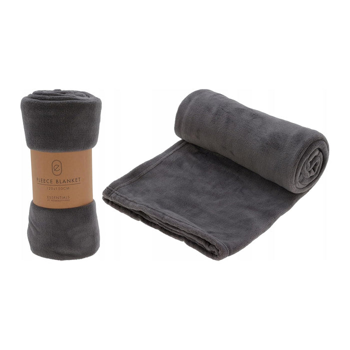 Koopman Blanket Fleece 125x150cm Grey