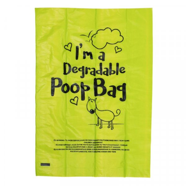 Zoon Degradable Poop Bags - 120 Pack 8 Rolls