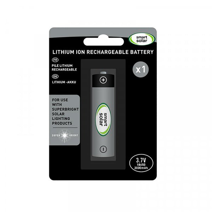 Smart Solar 3.7V 2000mAh 18650