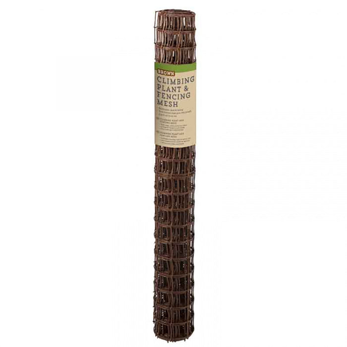 SmartGarden Climbing Plant & Fencing Mesh - Brown 50mm Mesh 1 x 5m