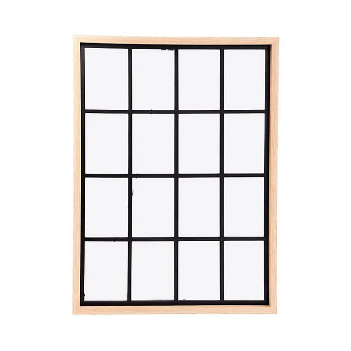 Sifcon 80X60cm Window Mirror Natural