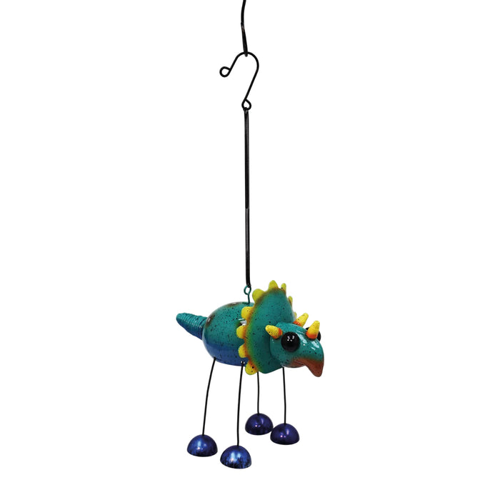 PT Blue Bobbin Triceritops Dino Bell