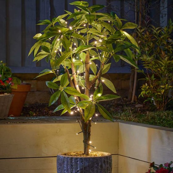 Smart Solar 200 Warm White LED's String Lights