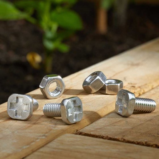 Smart Garden Greenhouse Nuts & Bolts 15-Pk
