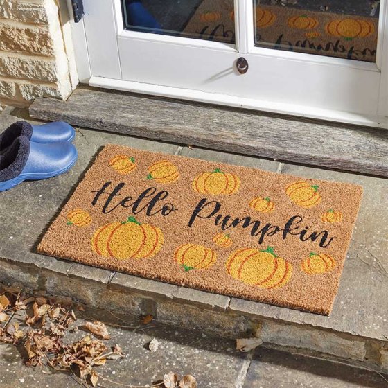 Outside In Hello Pumpkin Decoir Mat 40x60cm