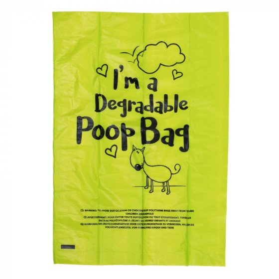 Zoon Degradable Poop Bags - 240 Pack 16 Rolls