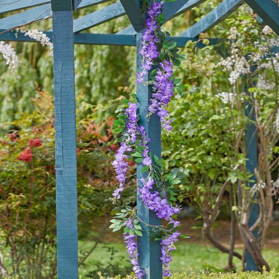 Faux Décor Wisteria Garland 180cm