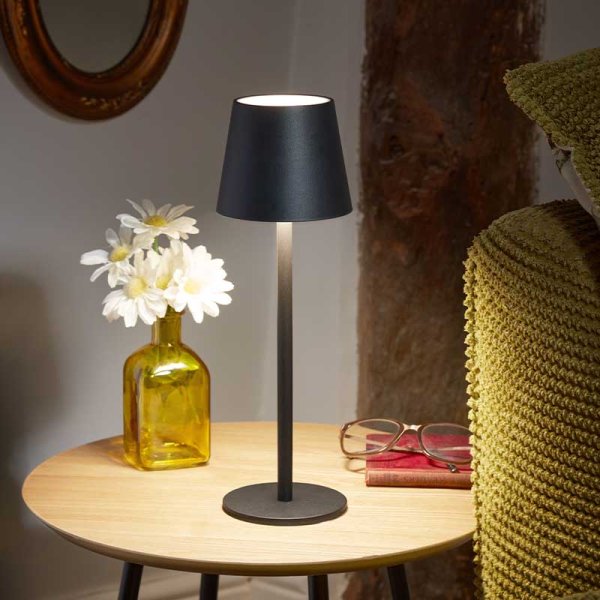 Outside In Turin Lantern - Onyx