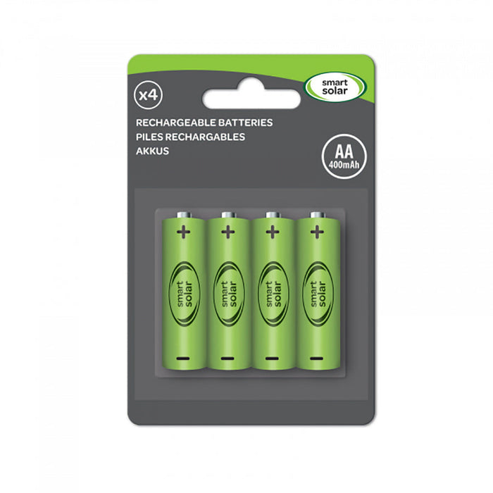 Smart Solar AA 600mAh 4 Pack