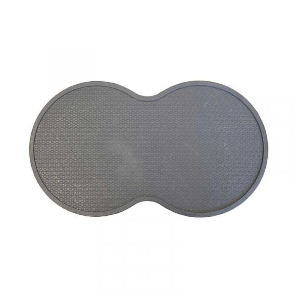 Charcoal Rubber Feeding Mat