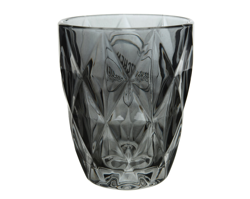 Smokey Grey Water Glass