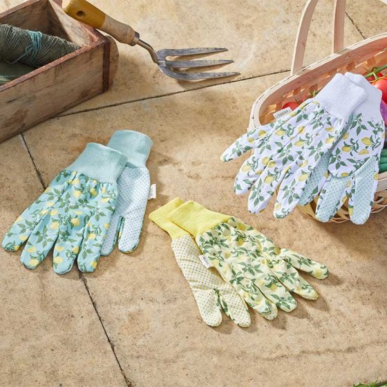 Briers Cotton Grips - Sicilian Lemon Triple Pack Med / Size 8