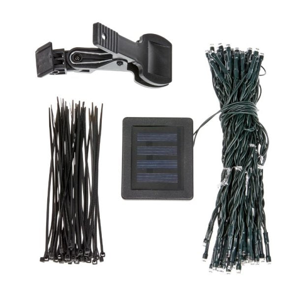 Smart Solar Parasol String Lights - 72 LED