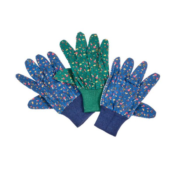 Briers Cotton Grips - Mushrooms Triple Pack Med / Size 8