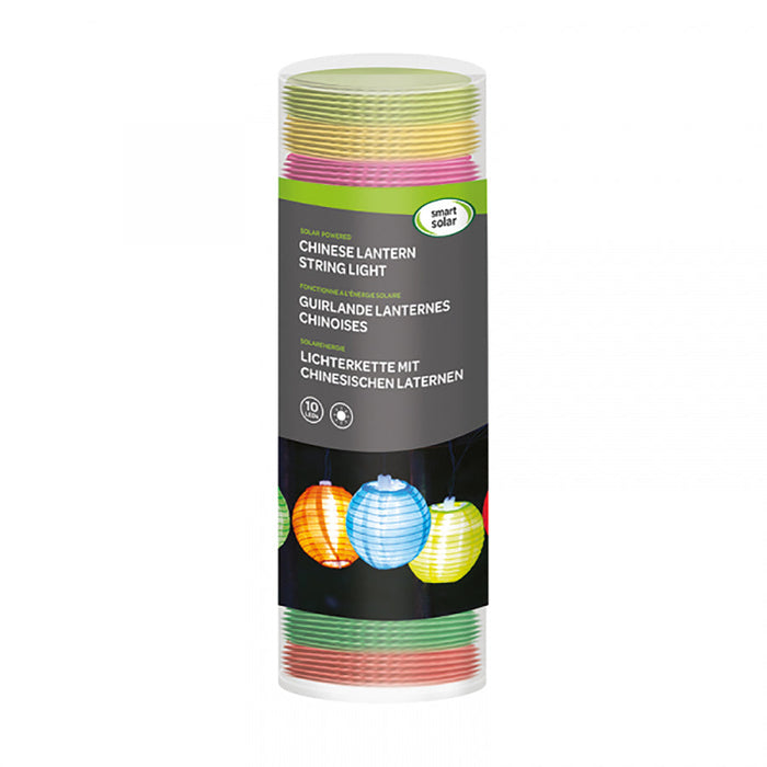 Smart Solar Chinese Lanterns - Set of 10