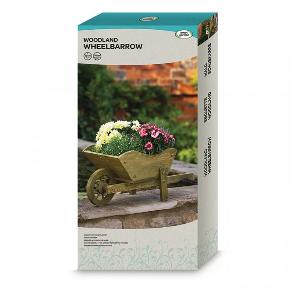 SmartGarden Wheelbarrow Planter - Tan