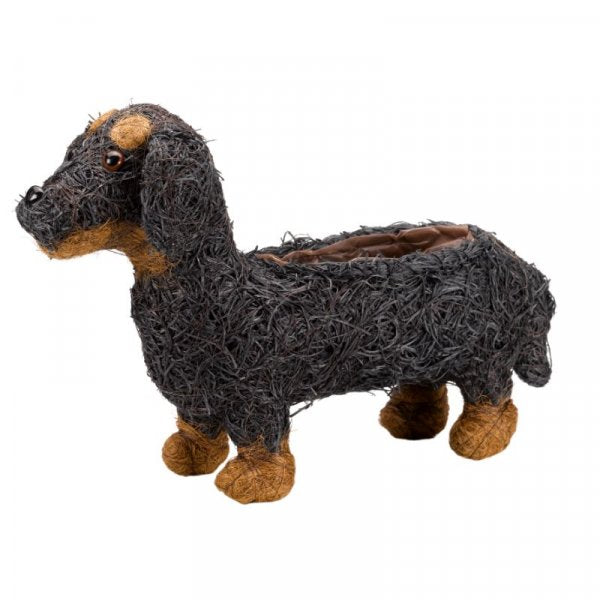 Flamboya Sausage Dog Planter
