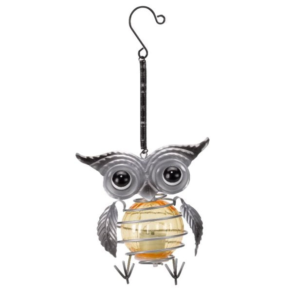 Smart Solar Owl Light