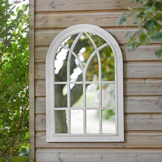 Outside In Eden Home & Garden Mirror - Silvergris