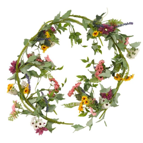 Faux Décor Floral Fantasy Garland 180cm