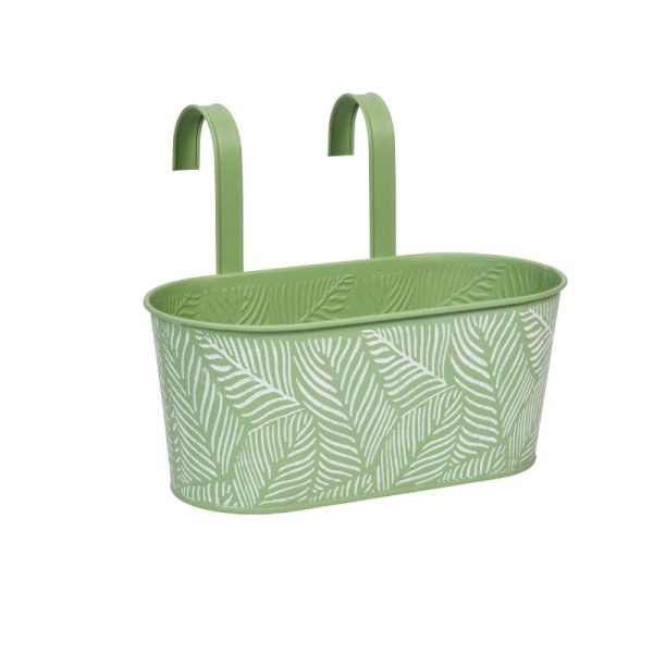Smart Garden 12" Fence & Balcony Hanging Planter - Fern - Sage