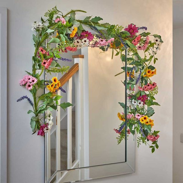 Faux Décor Floral Fantasy Garland 180cm