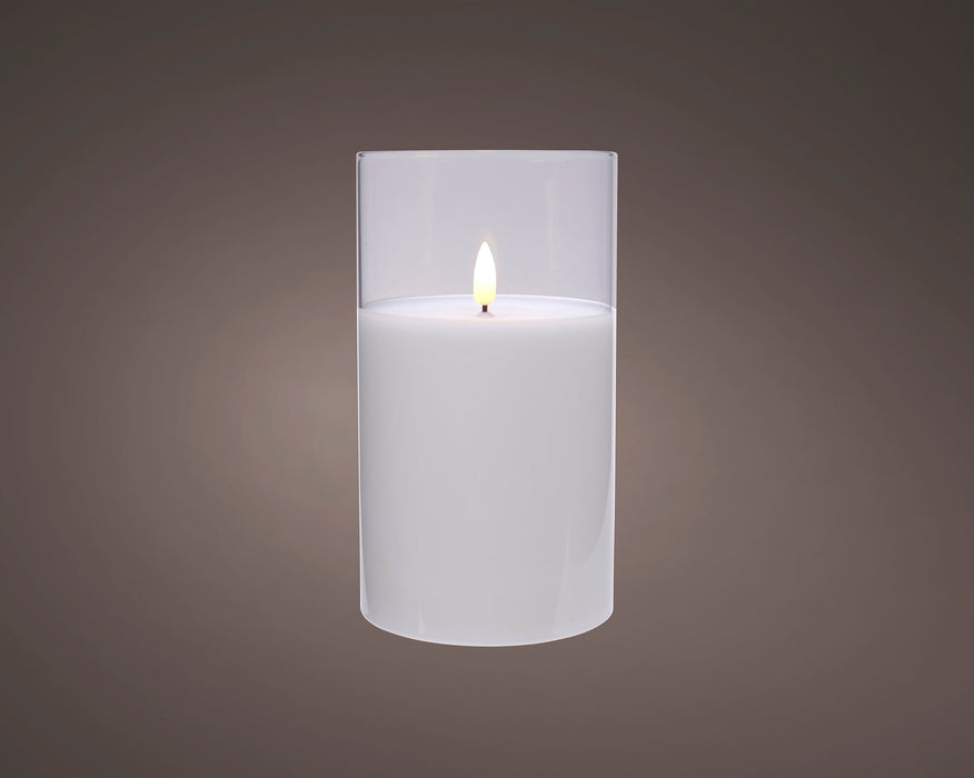 Candle-In-Glass-With-Led-Wick-Battery-Operated-H12.5cm-Dia7.5cm