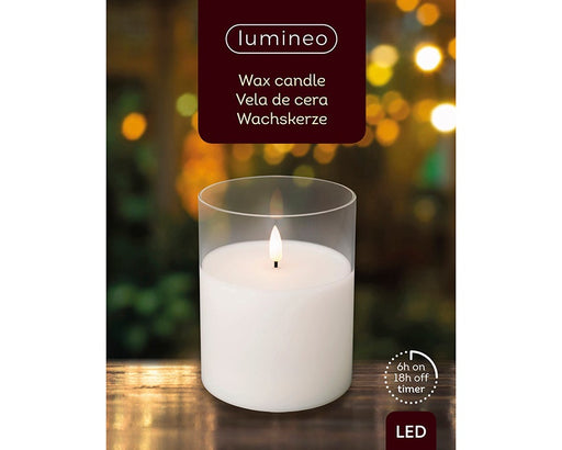 Candle-In-Glass-With-Led-Wick-Battery-Operated-H12.5cm-Dia10cm