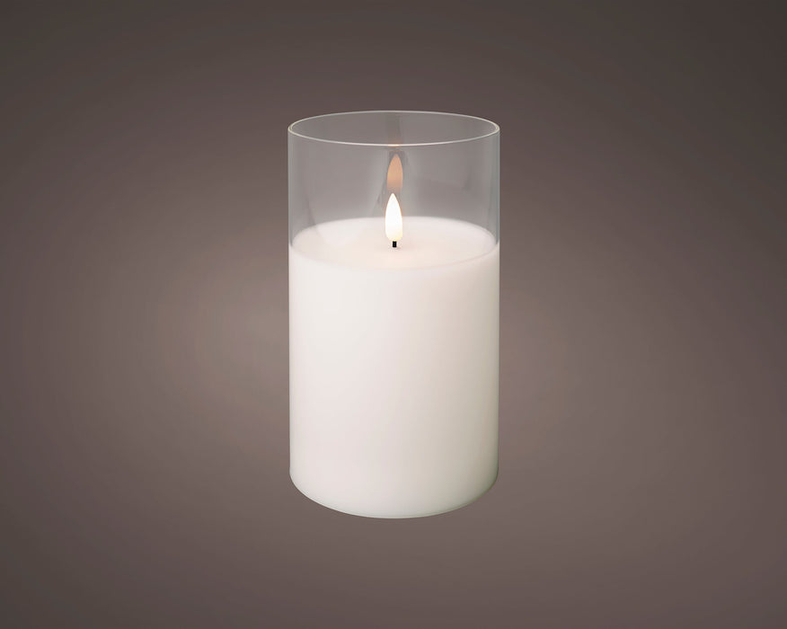 Candle-In-Glass-With-Led-Wick-Battery-Operated-H17.5cm-Dia10cm