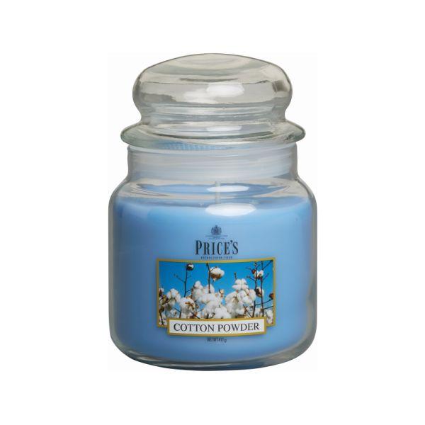 Price's-Candles-Medium-Jar-Cotton-Powder