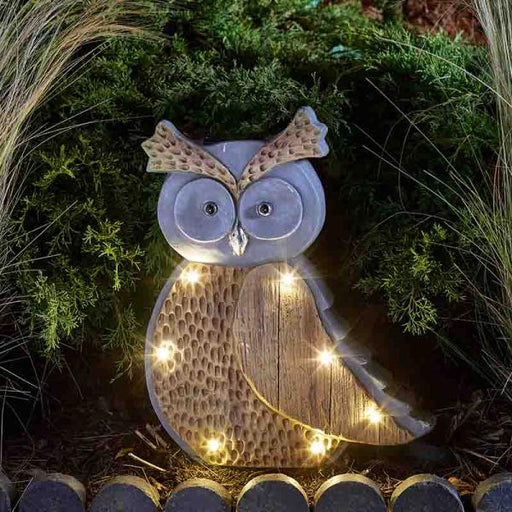 Smart-Solar-Woodstone-Inlit-Owl