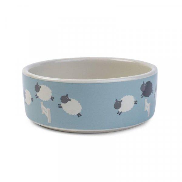 Counting Sheep Ceramic Bowl -15cm