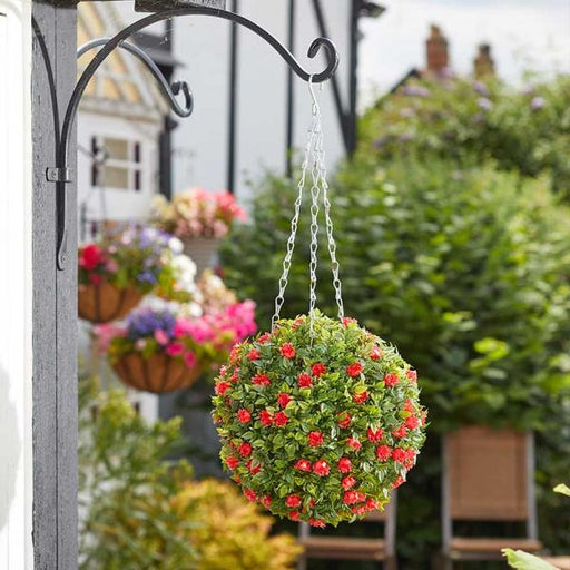 Faux-Decor-Topiary-Red-Rose-Ball-30cm