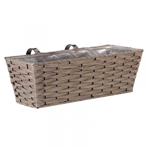 Smart-Garden-19Ó-Bari-Faux-Rattan-Planter-Soft-Grey