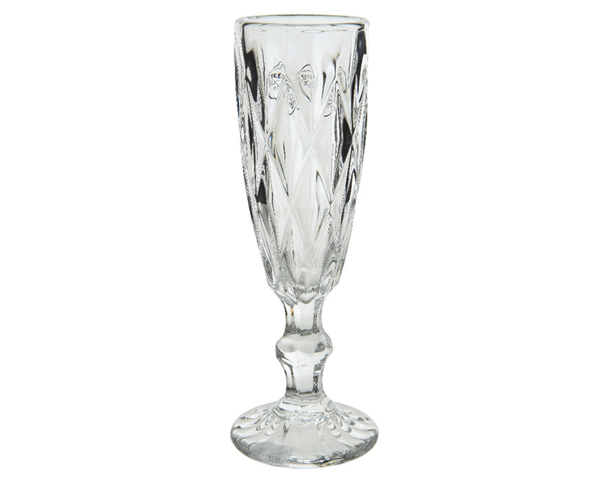 Clear Champagne Glass