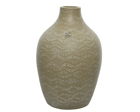 Terracotta-Hessian-Colour-Vase-H35cm