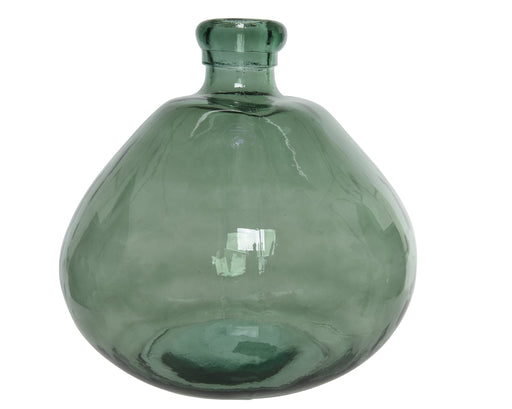 Recycled-Glass-Vase-Green-Colour